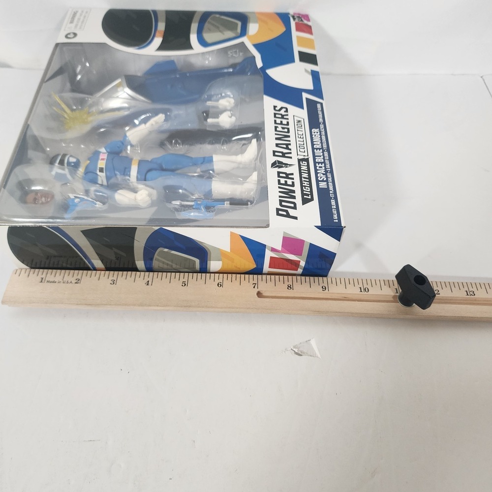 Power Rangers Lightning Collection In Space Blue Ranger Galaxy Glider NIB - Picture 7 of 8